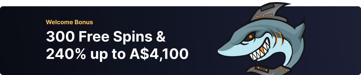 Winshark Casino Banner Desktop